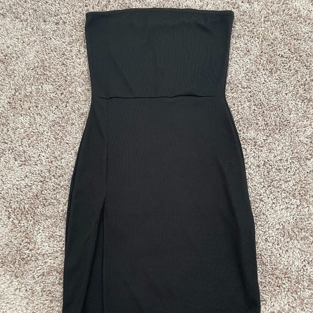 Mini black dress